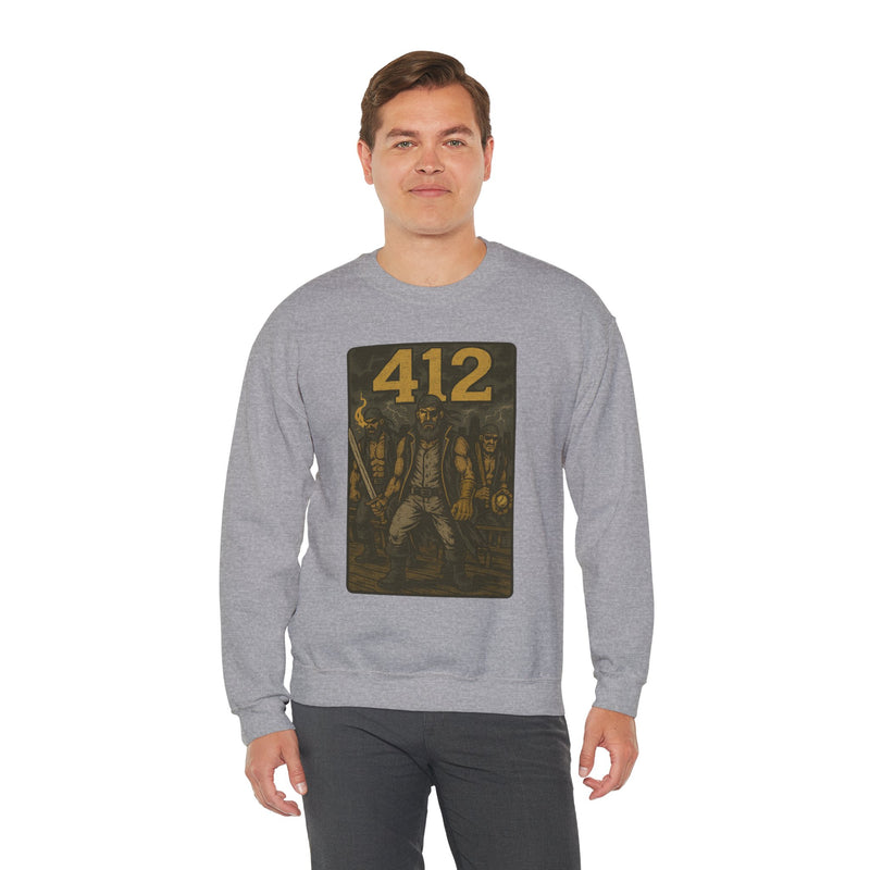 The Floodline Pact | Pittsburgh Area Code Baseball Sweatshirt