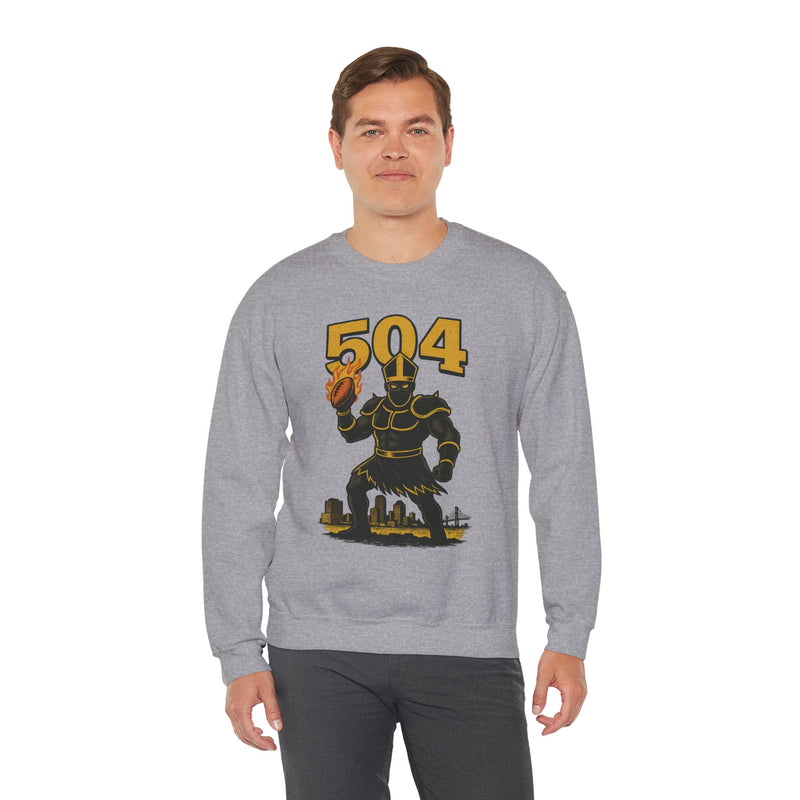 The Hollow Bishop | New Orleans Area Code Football Sweatshirt