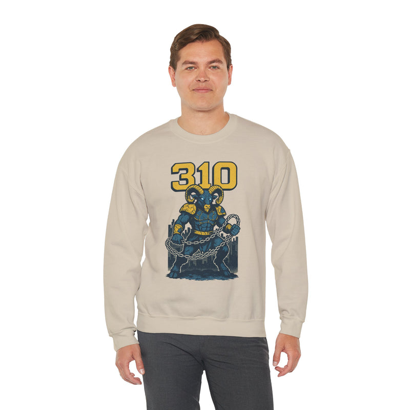 The Faultbinder | Los Angeles Area Code Football Sweatshirt