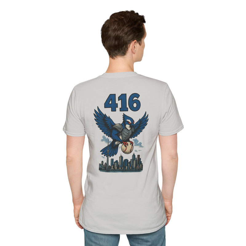 The Sky Talons | Toronto Area Code Baseball Tee