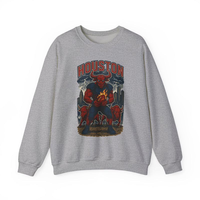 The Hornbrand Titan | Houston Football Sweatshirt