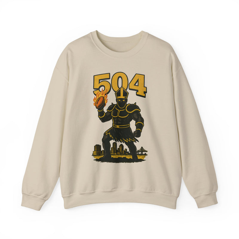 The Hollow Bishop | New Orleans Area Code Football Sweatshirt