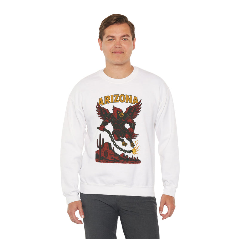 The Chainbound Sentinel | Arizona Area Code FootballSweatshirt