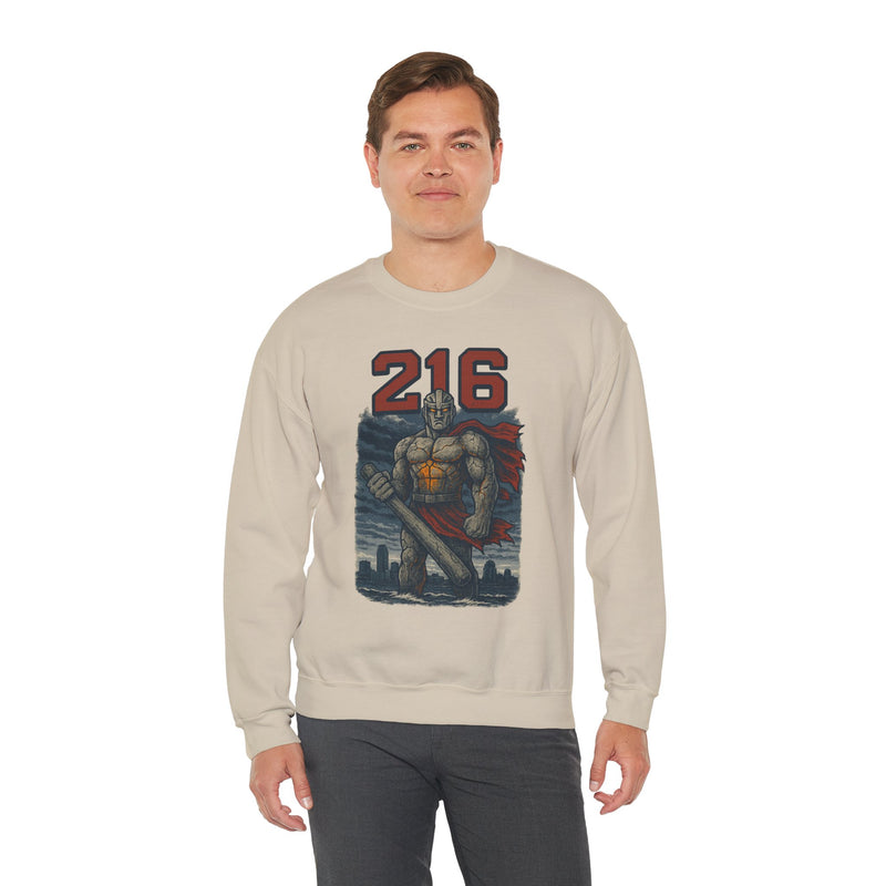The Stone Vigil | Cleveland Area Code Baseball Sweatshirt