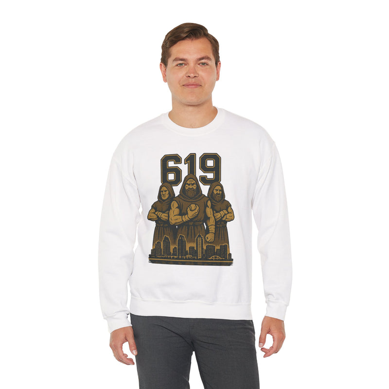 The Cleansed Order | San Diego Area Code Baseball Sweatshirt