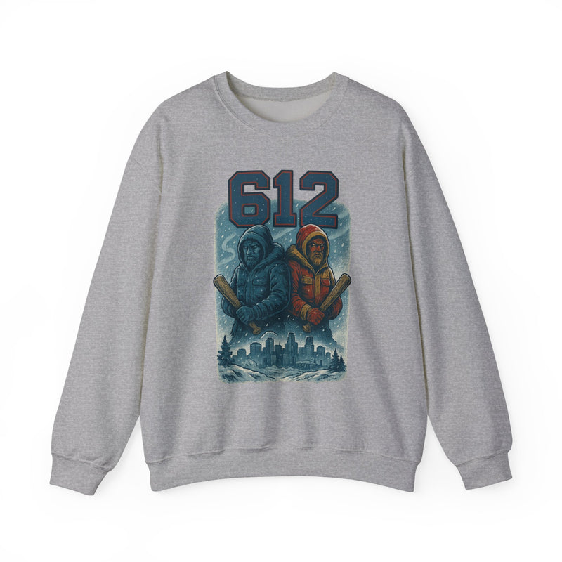 Icebound Sentinels | Minnesota Area Code Baseball Sweatshirt