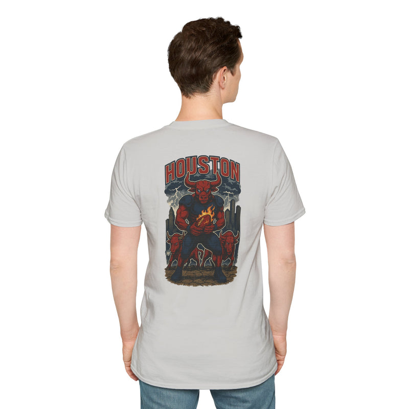 The Hornbrand Titan | Houston Football Tee