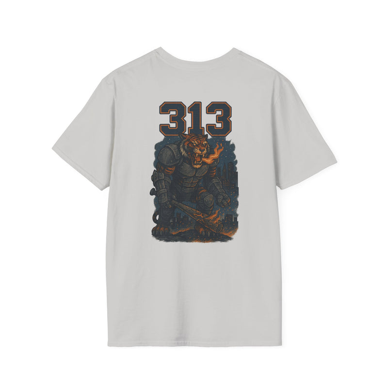 The Ironclaw | Detroit Area Code Baseball Tee