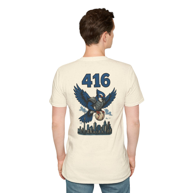 The Sky Talons | Toronto Area Code Baseball Tee
