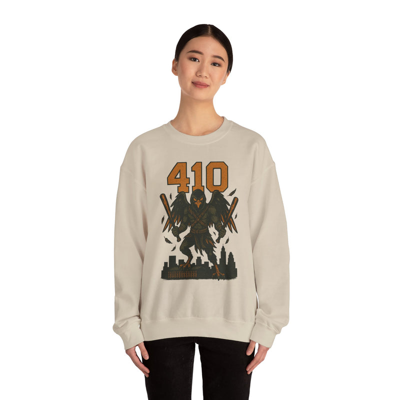 The Nightwings | Baltimore Area Code Baseball Sweatshirt