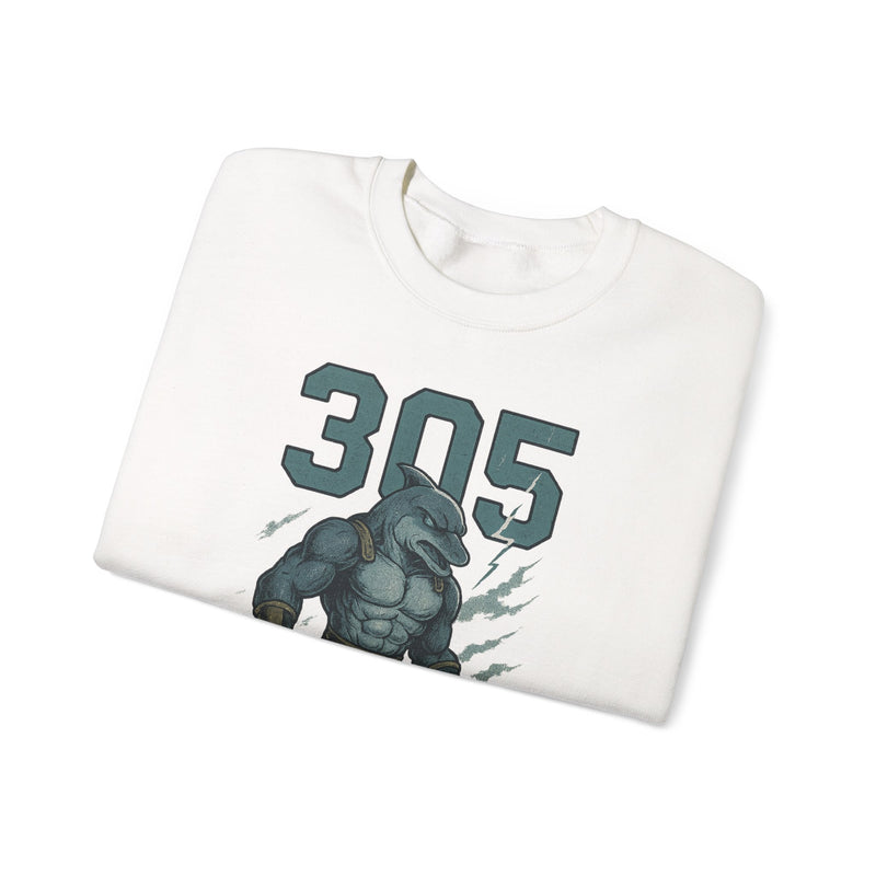 The Undertide | Miami Area Code Football Sweatshirt
