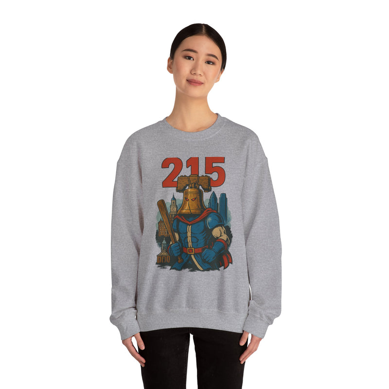 The Bellborn | Philadelphia Area Code Baseball Sweatshirt