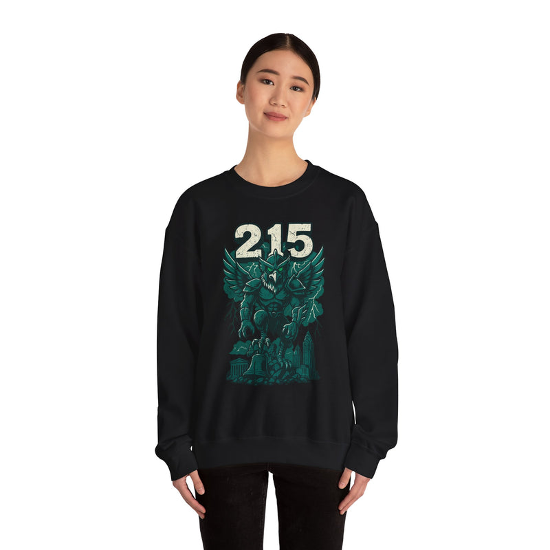 The Bellwraith | Philadelphia Area Code Football Sweatshirt