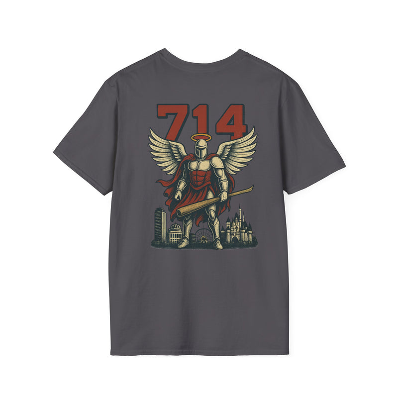 Halo Knight | Los Angeles Area Code Baseball Tee