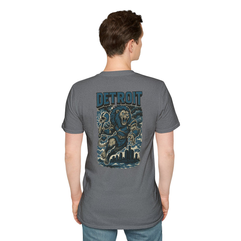 The Roarline King | Detroit Football Tee