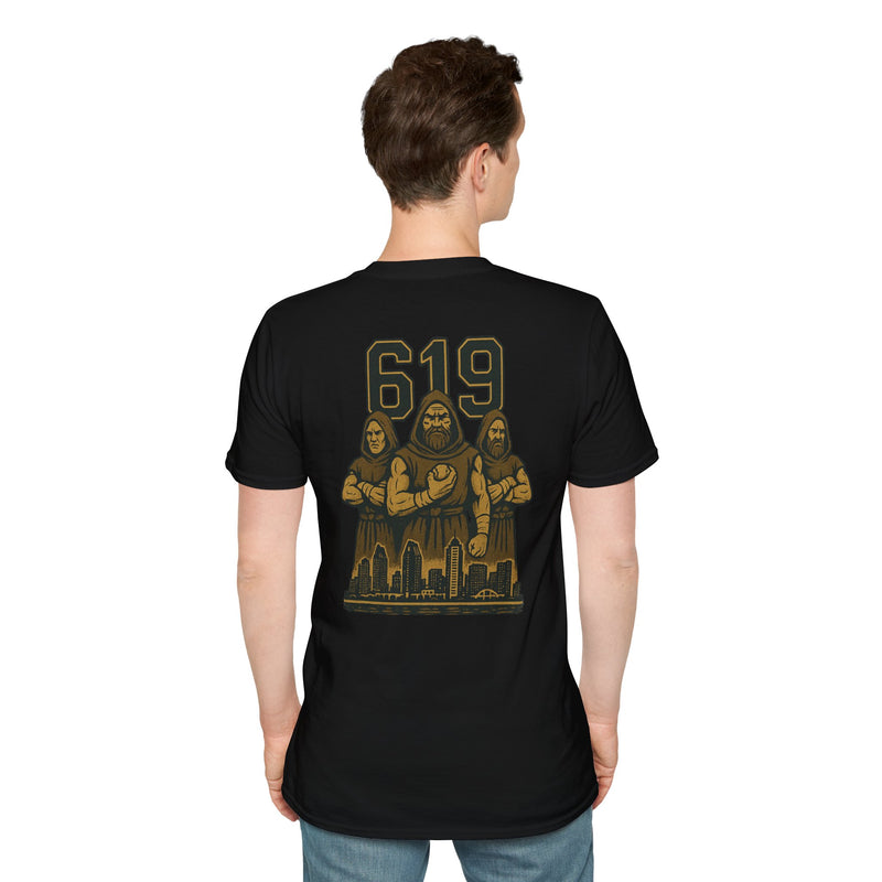 The Cleansed Order | San Diego Area Code Baseball Tee