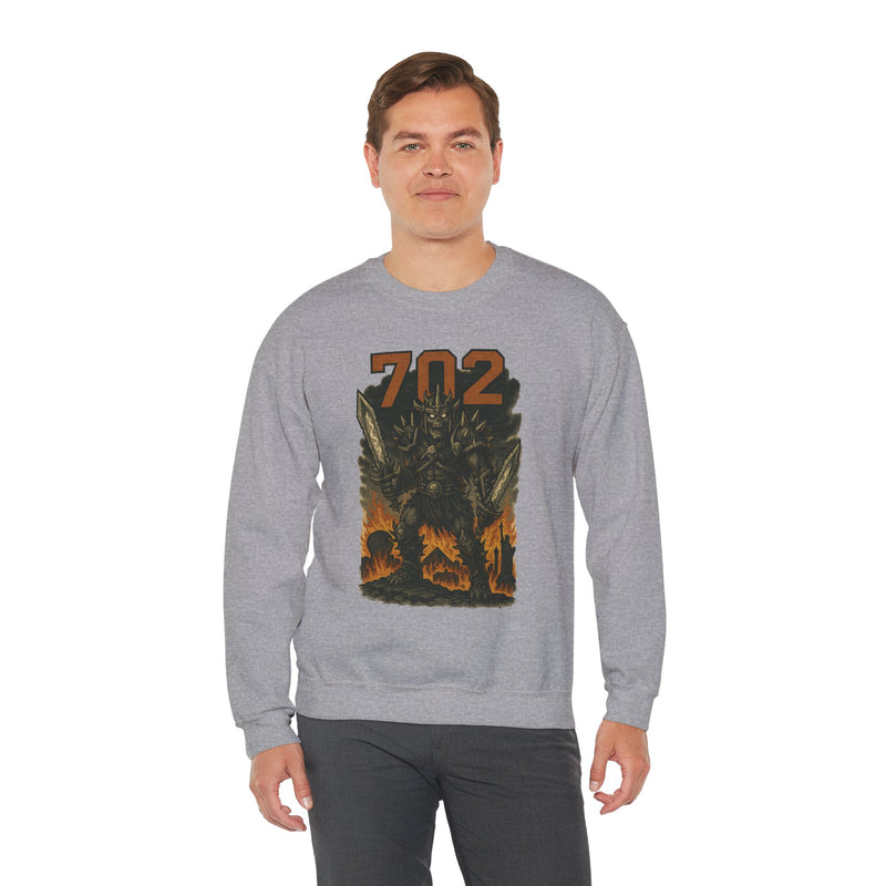 The Hollow Warden | Las Vegas Area Code Football Sweatshirt