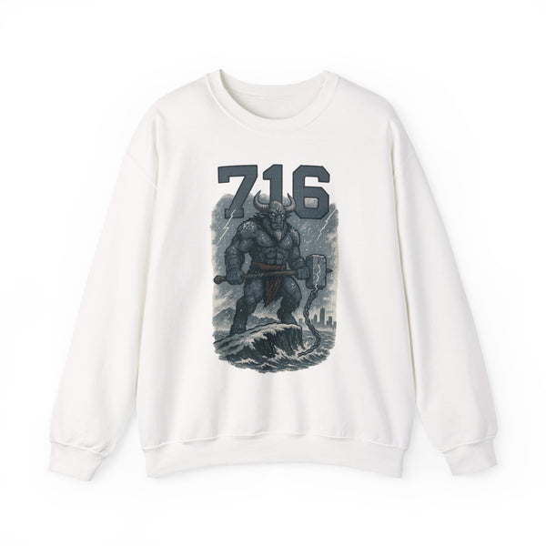 The Hornwake | Buffalo Area Code Football Sweatshirt