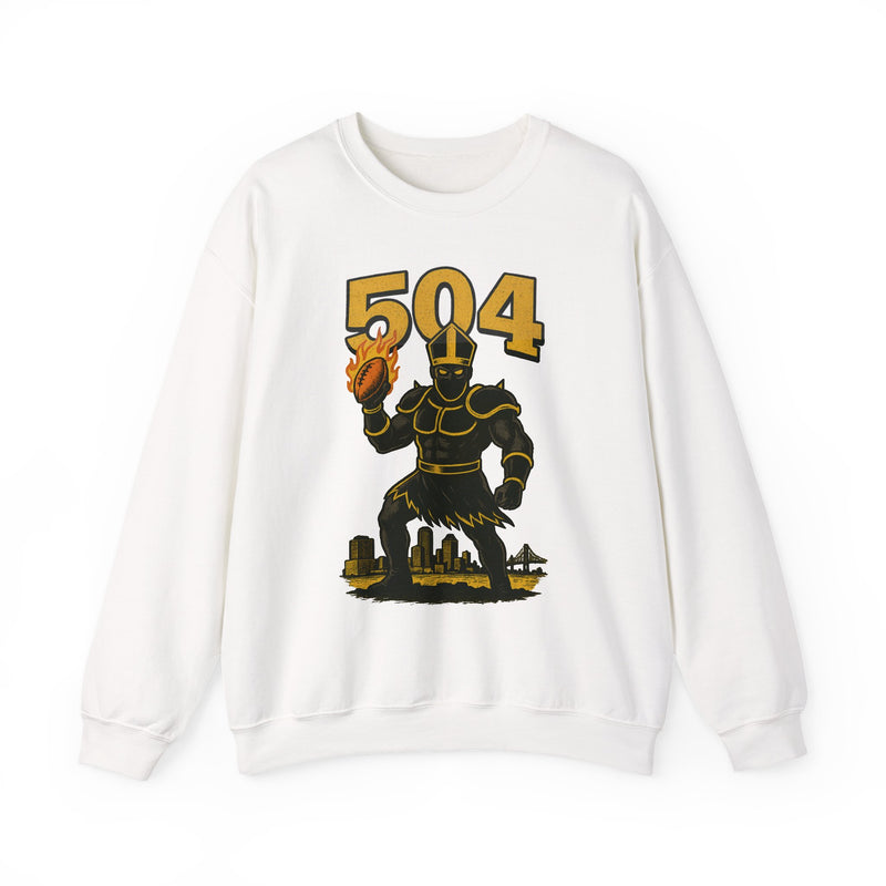 The Hollow Bishop | New Orleans Area Code Football Sweatshirt