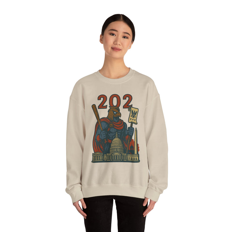 The Vigilant Order | Washington Area Code Baseball Sweatshirt
