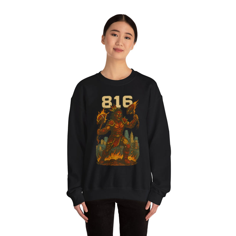 The Embermantle | Kansas City Area Code Football Sweatshirt
