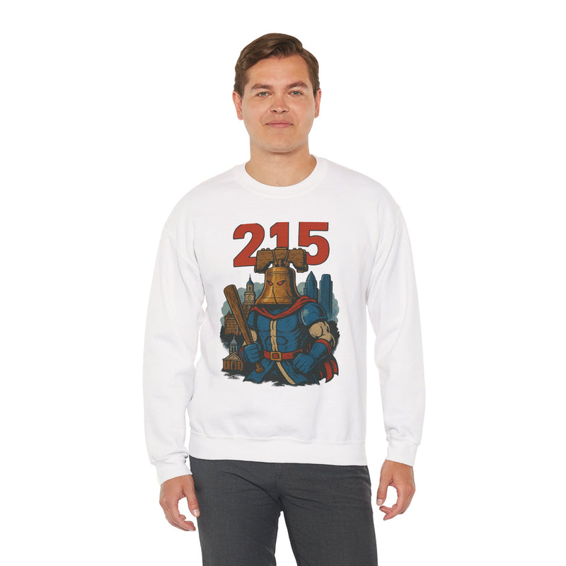 The Bellborn | Philadelphia Area Code Baseball Sweatshirt