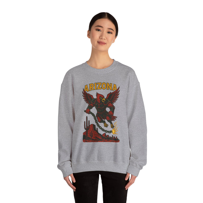 The Chainbound Sentinel | Arizona Area Code FootballSweatshirt