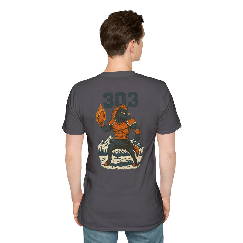 The Stormbrand | Denver Area Code Football Tee