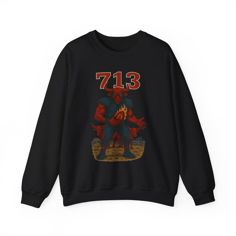The Hornbrand Titan | Houston Area Code Football Sweatshirt