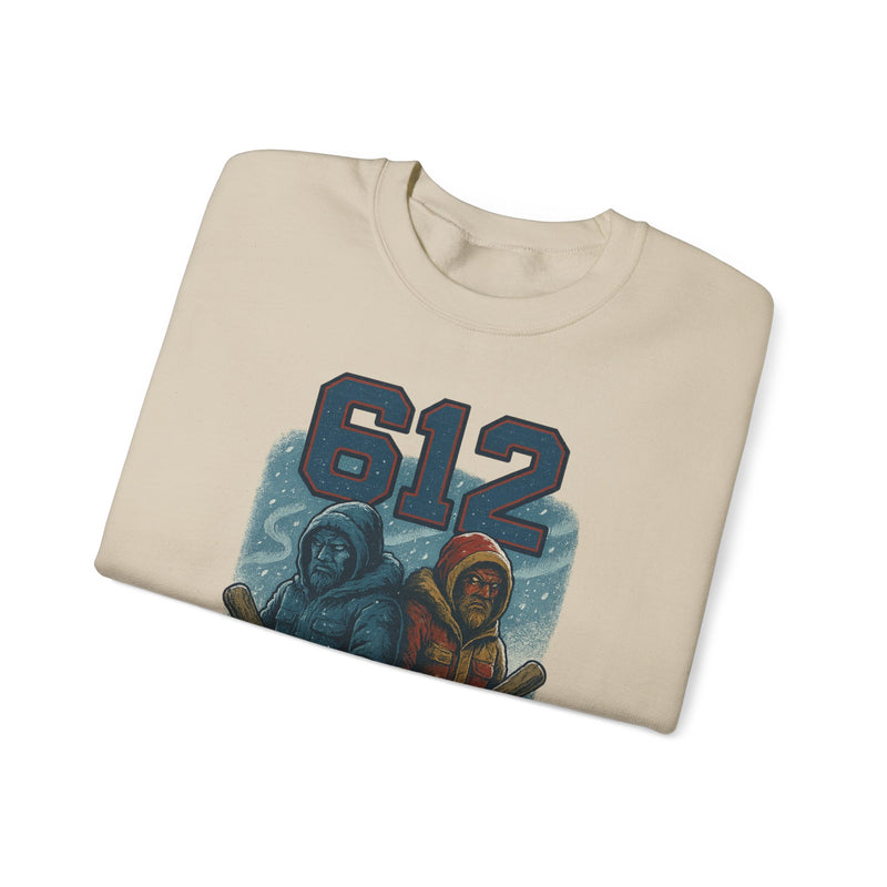 Icebound Sentinels | Minnesota Area Code Baseball Sweatshirt