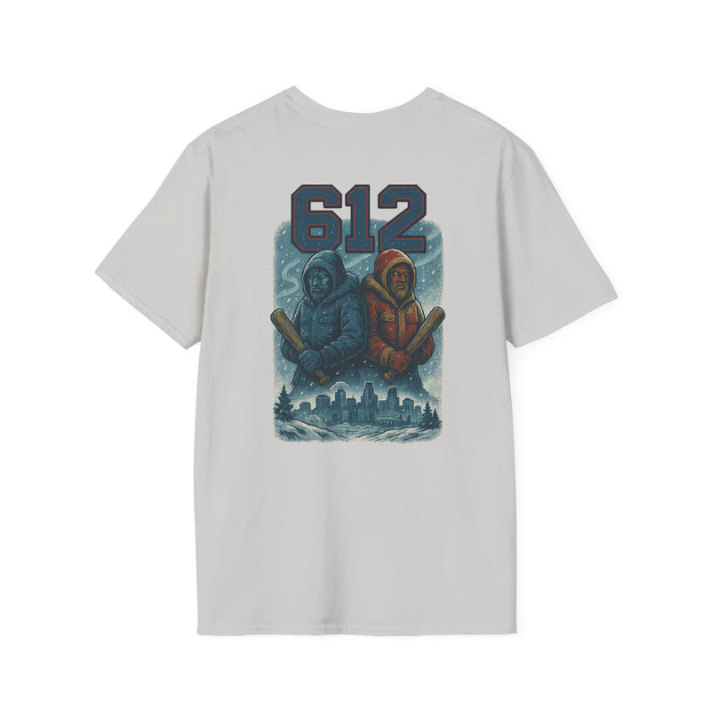 Icebound Sentinels | Minnesota Area Code Baseball Tee