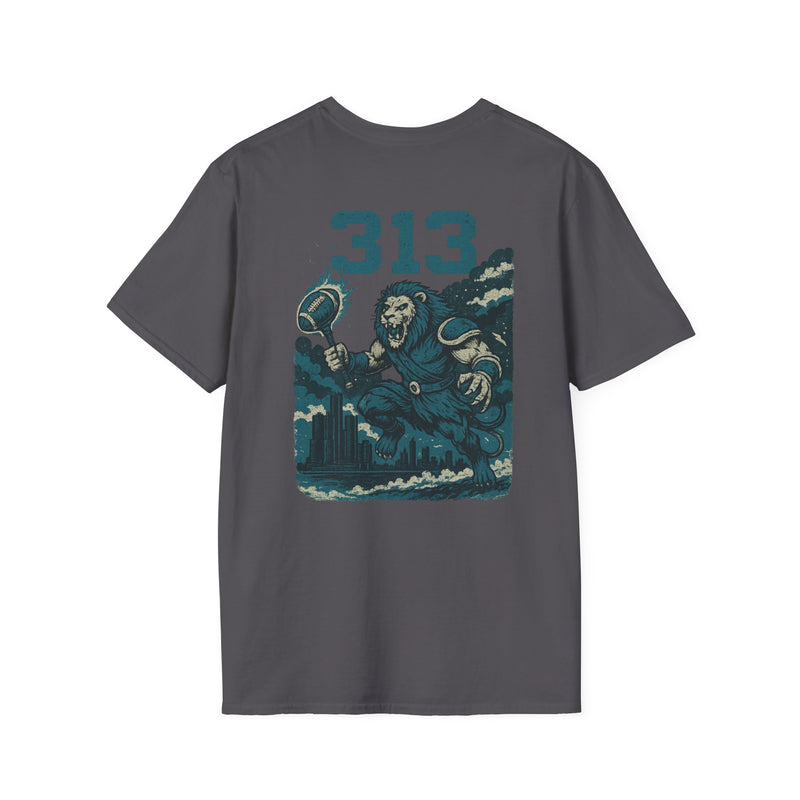 The Roarline King | Detroit Area Code Football Sweatshirt