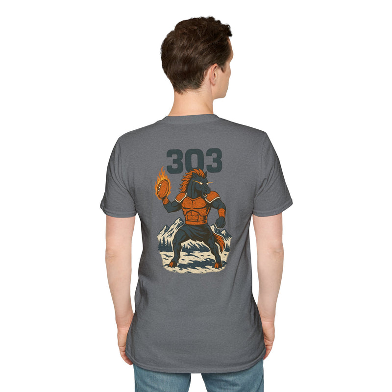 The Stormbrand | Denver Area Code Football Tee