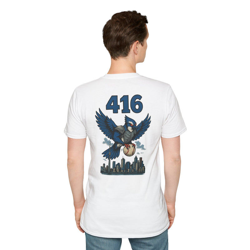 The Sky Talons | Toronto Area Code Baseball Tee