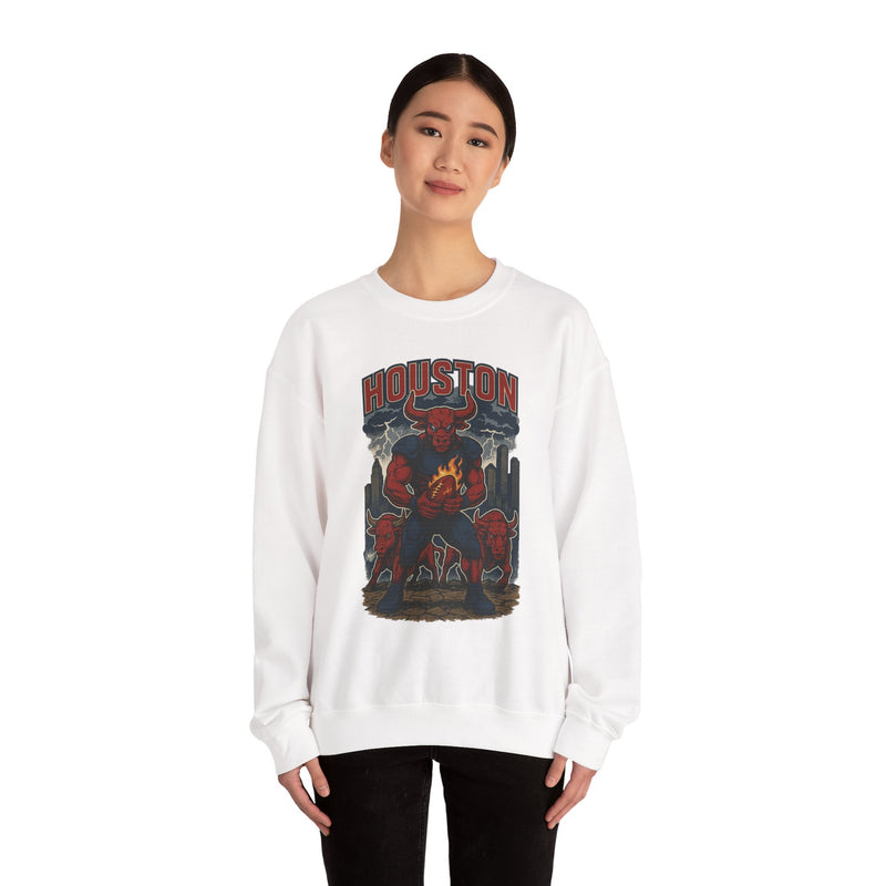 The Hornbrand Titan | Houston Football Sweatshirt