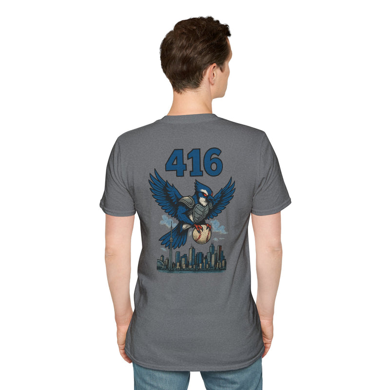 The Sky Talons | Toronto Area Code Baseball Tee