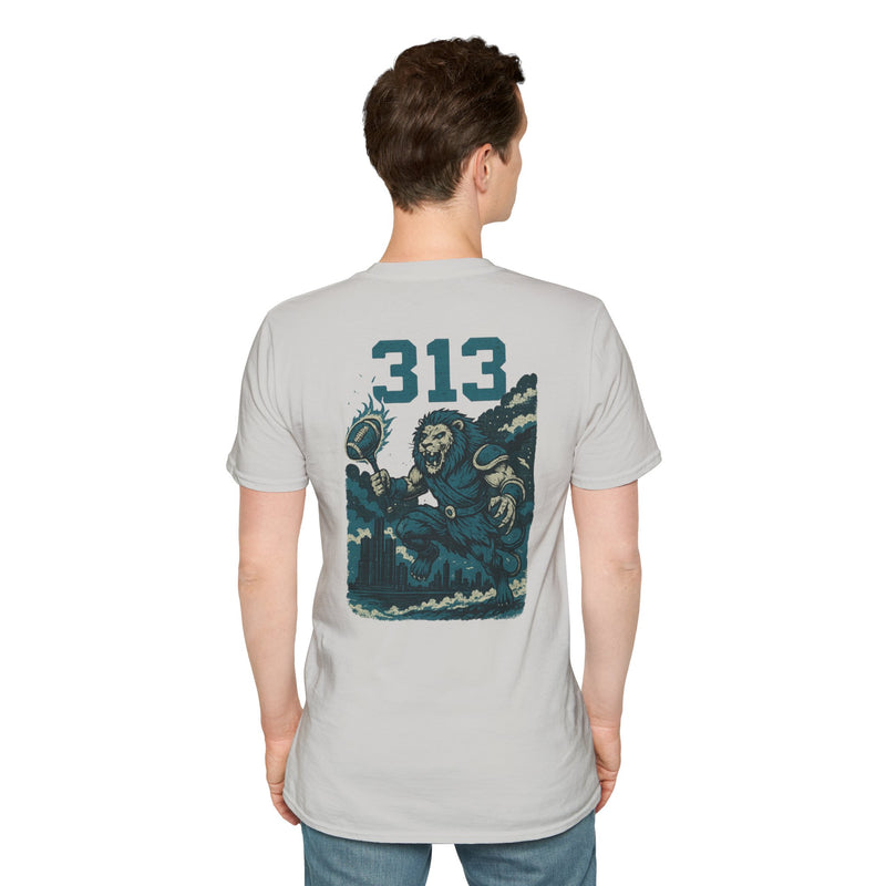 The Roarline King | Detroit Area Code Football Sweatshirt