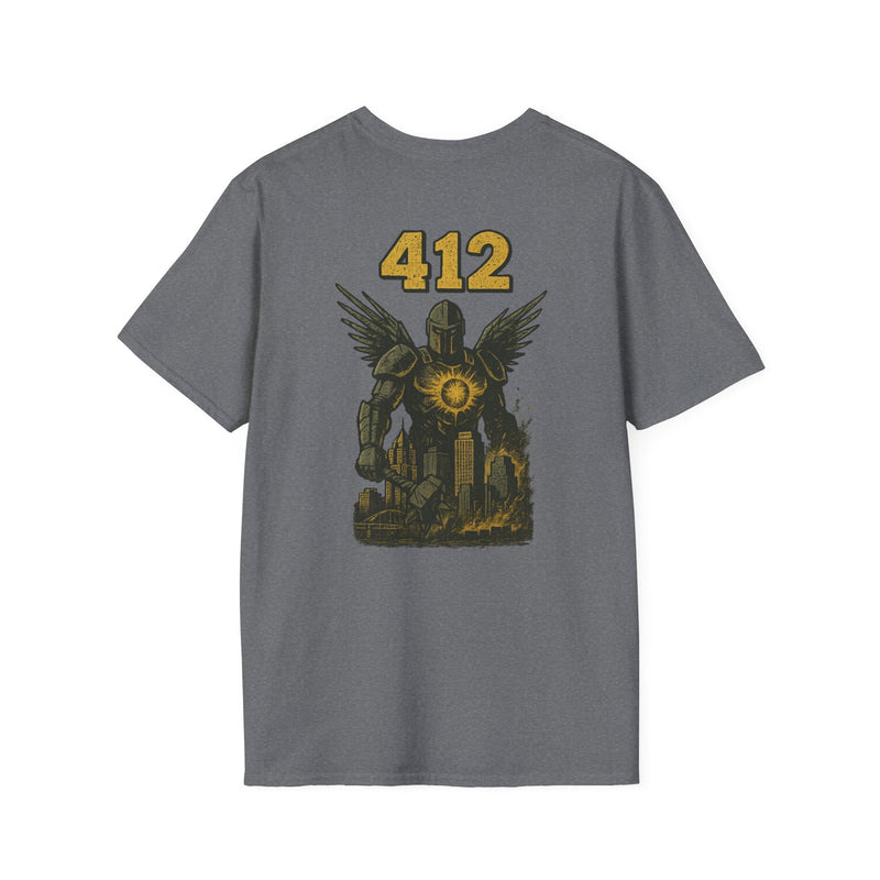 The Blackvault Warden | Pittsburgh Area Code Football Tee
