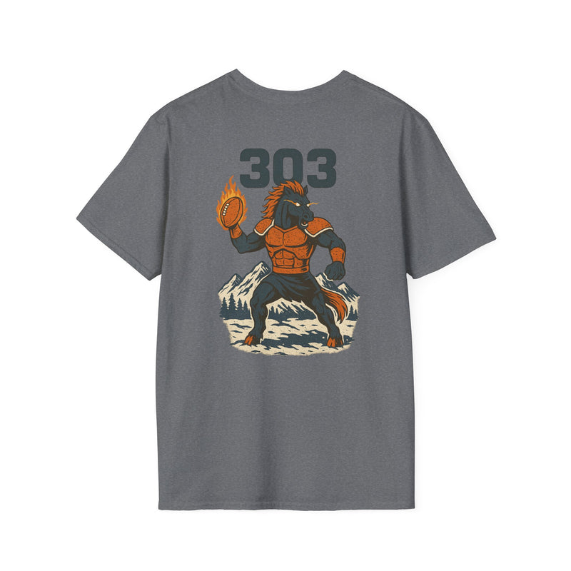 The Stormbrand | Denver Area Code Football Tee