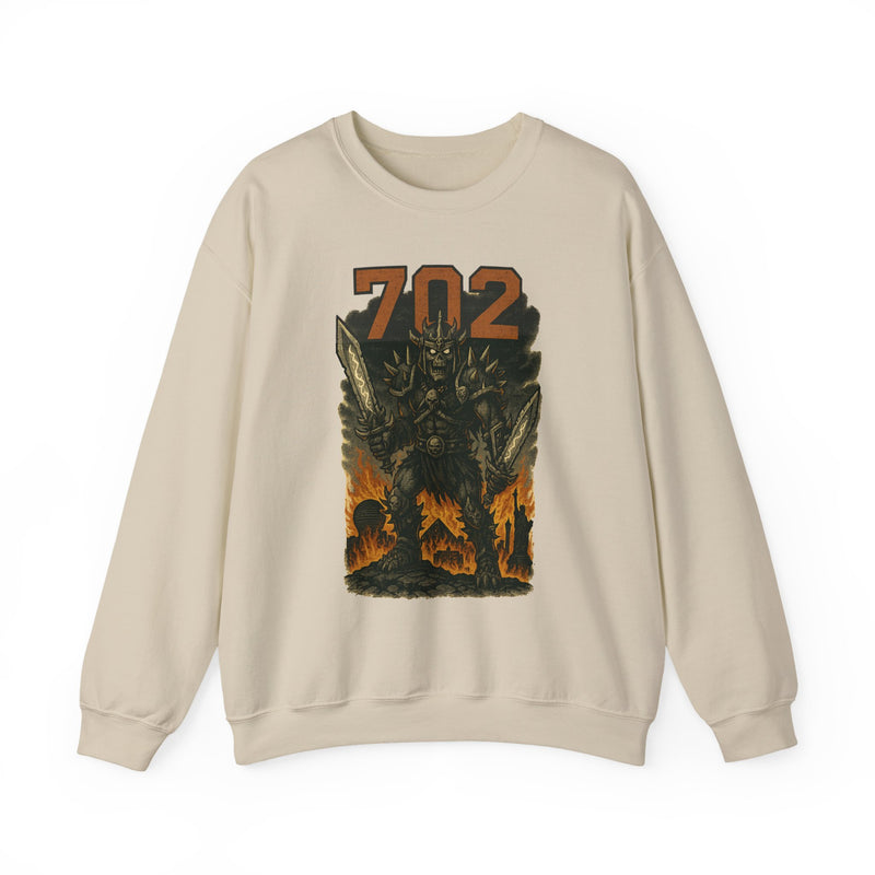 The Hollow Warden | Las Vegas Area Code Football Sweatshirt