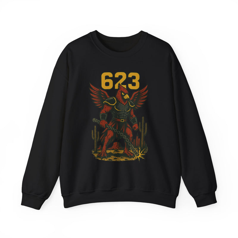 The Chainbound Sentinel | Arizona Area Code Football Sweatshirt