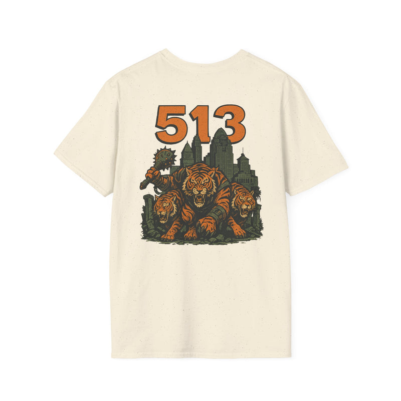 The Emberstripe Kin | Cincinnati Area Code Football Tee
