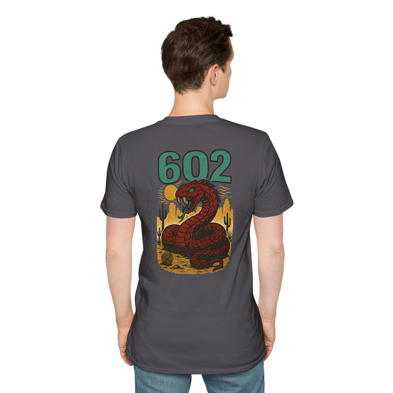 The Obsidian Coil | Arizona Area Code Baseball Tee