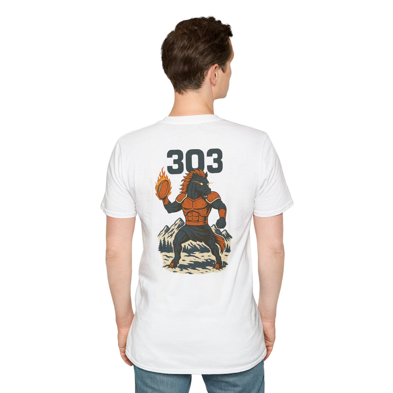 The Stormbrand | Denver Area Code Football Tee