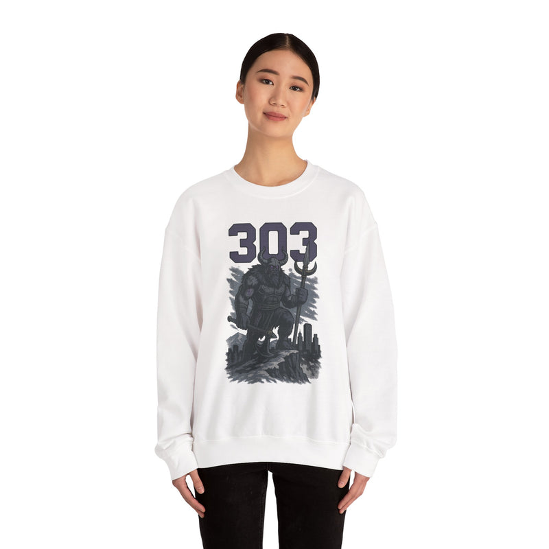 The Cragborn | Colorado Area Code Baseball Sweatshirt