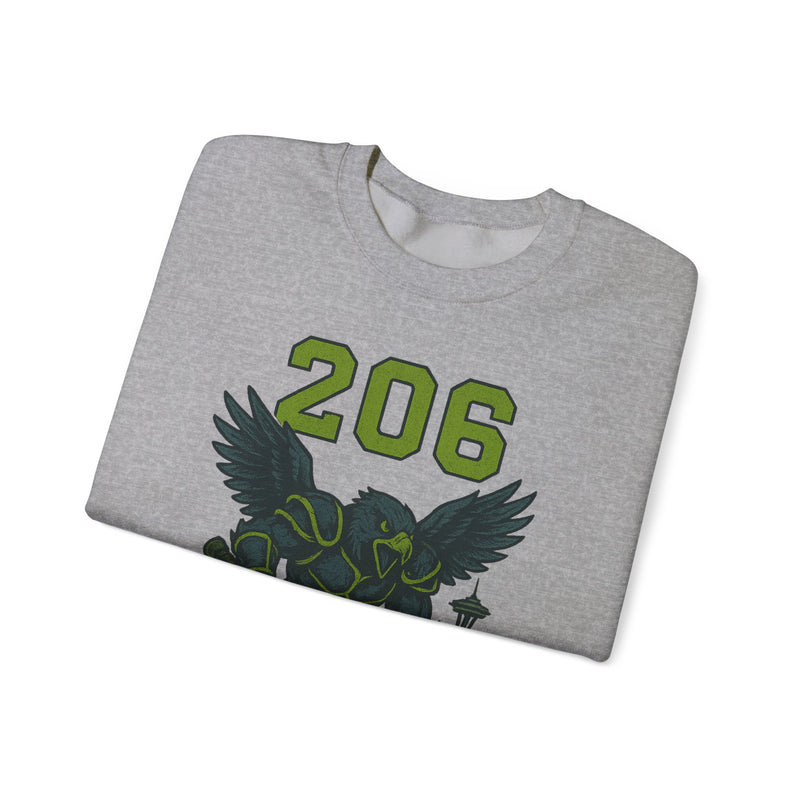 The Stormreign | Seattle Area Code Football Sweatshirt