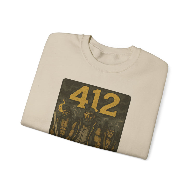 The Floodline Pact | Pittsburgh Area Code Baseball Sweatshirt
