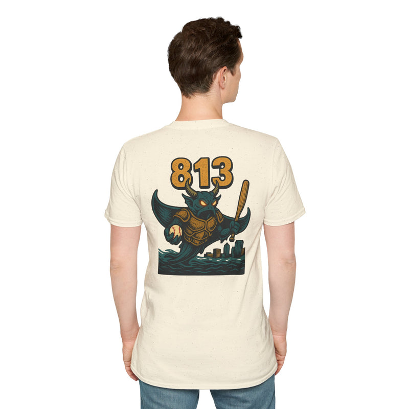 The Drowned Syndicate | Tampa Bay Area Code Baseball Tee