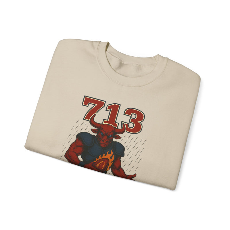 The Hornbrand Titan | Houston Area Code Football Sweatshirt