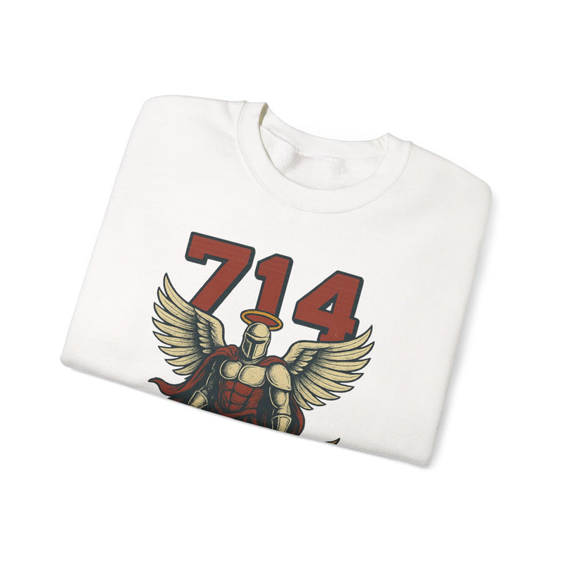 Halo Knight | Los Angeles Area Code Baseball Sweatshirt